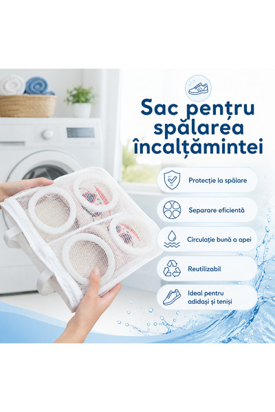 OEM Торба за пране на обувки в пералнята, Защитна торба за обувки с цип, За м...