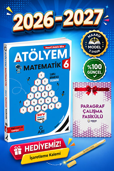 Arı Yayıncılık 6. Sınıf Matematik Atölyem 2027