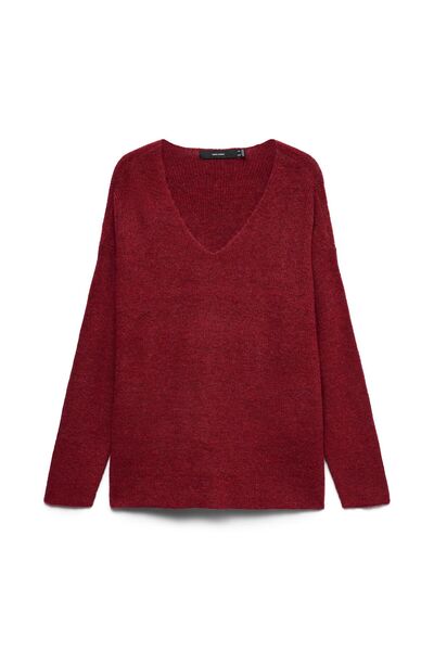 Vero Moda Strickpullover VMCREWLEFILE Strickpullover