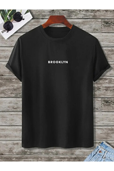 SAUDI brooklyn Men and Women's 100% Cotton T-Shirt - Oversized Crew Neck Shor...