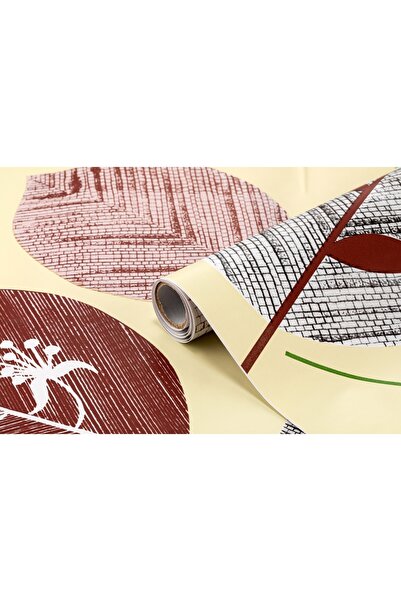 Stilo Adhesive Foil 2m Leaf Pattern No:69