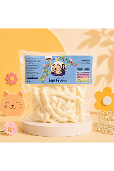 ÜRETEN ANNELER TAM YAĞLI ÇEÇİL PEYNİRİ 250 GR