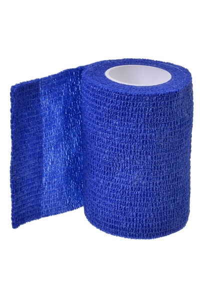 OEM Bandaj elastic autoadeziv albastru 7,5cm x 3,5m - Nu se lipește de piele ...