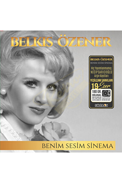 RetroPlak Belkıs Özener - Benim Sesim Sinema Yeşilçam Şarkıları Plak