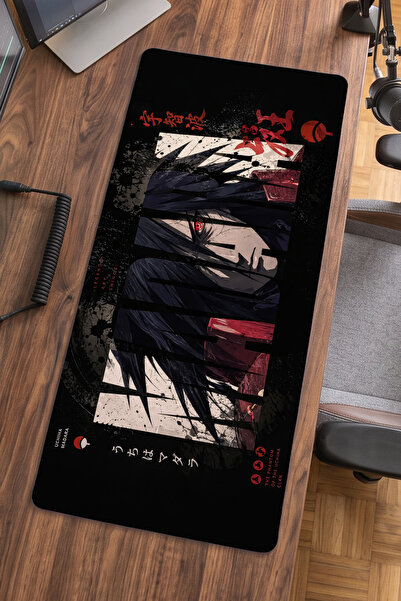 Milura Naruto Uchiha Madara 40x90 ProControl Mouse Pad Gaming Mousepad Kaymaz...