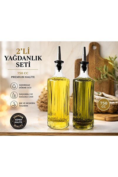 OWLORA 2’li Cam Yağdanlık & Sirkelik