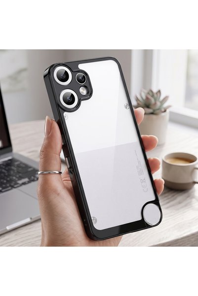 CaseOnn حافظة هاتف Nothing CMF Phone 2 Pro مع غطاء خلفي شفاف مقاوم للصدمات وح...