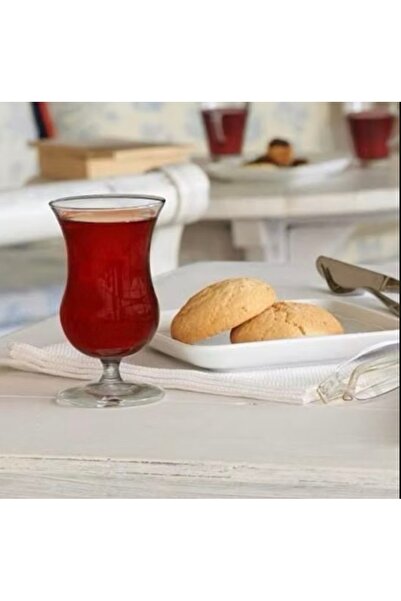 Paşabahçe gaia ayaklı çay bardağı -4 lü 125 cc