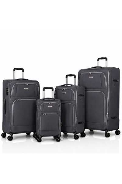 PP Fabric Travel Bag Set - 4 Pieces - Durable Material with Assorted Colors