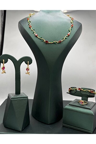 Generic Fashion Design Jewelry Set - Gold - Model 015