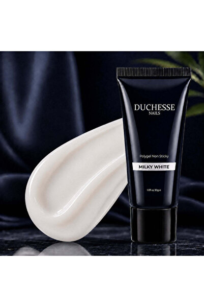 Duchesse Nails POLYGEL PENTRU UNGHII, FĂRĂ HEMA ȘI TPO, NELIPIOS, Nuanță alb ...