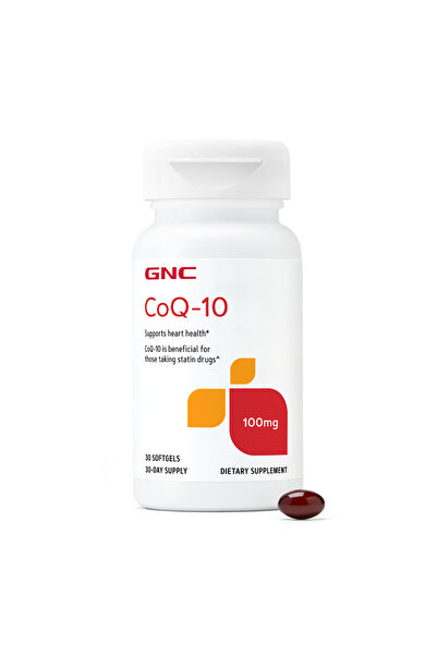 GNC Coenzima Q-10 Naturala 100mg 30cps gelatinoase