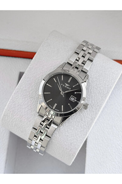 FERRO Silver Steel Cord Women Wrist Watch Fl40191A-A2 3 Atm Waterproof 2 Year...