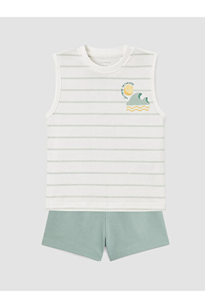 LC Waikiki Striped Baby Boys' Set