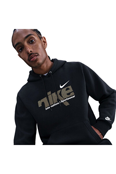 Nike M NK CLUB BB PO HDY SWSH SPORT IM8321-010 Μαύρο L