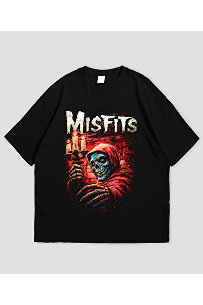 Grafftee Clothing Misfits Printed Unisex Oversize T-Shirt