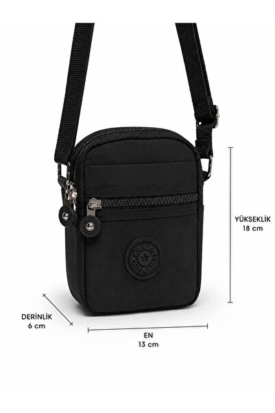 PaminBags Aksesuar Tkanina za padobran, dvostruki zatvarač, mini torba za por...