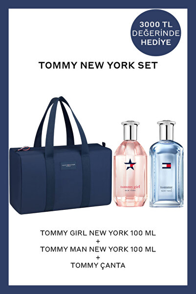 Tommy Hilfiger Tommy Girl New York EDT 100 ml Kadın Parfüm + Tommy New York E...
