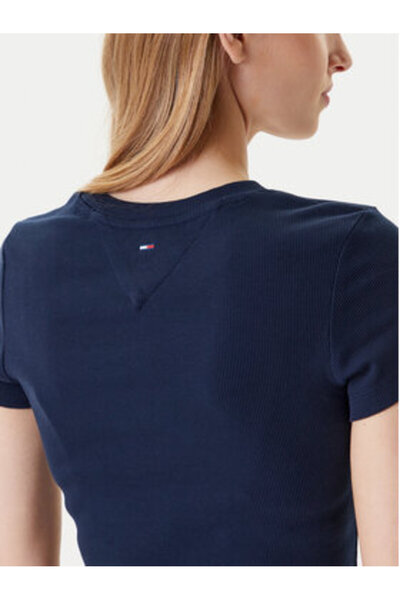 Tommy Jeans Γυναικείο T-shirt DW0DW21421 Πολύχρωμο