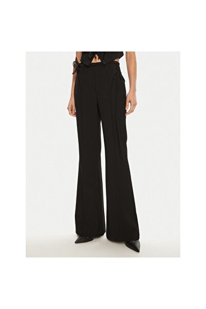 ROTATE Pantaloni de damă din material textil 113592 Negru