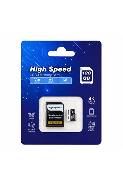 ELBA High Speed 128Gb A1 V30 U3 Micro Hafıza Kartı Class10