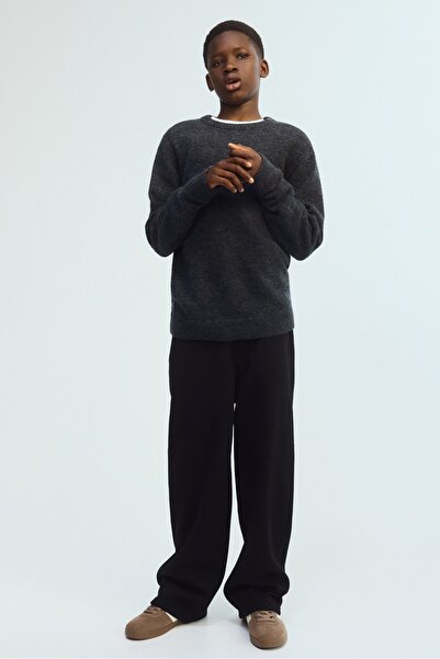H&M İçi Tüylü Geniş Jogger Pantolon