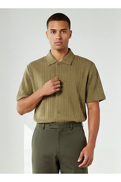 FAV TEXTURED KNIT SHIRT