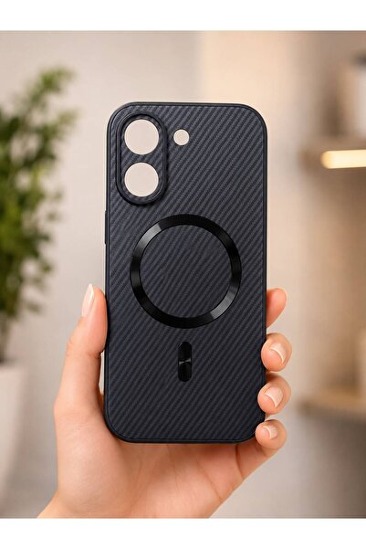 TECNOTREND Poco X8 Pro Uyumlu Karbon Fiber Dokulu Elektro kaplamalı Tpu Arka ...
