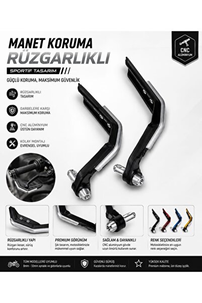 Honda pcx Manet Koruma Rüzgarlıklı gri