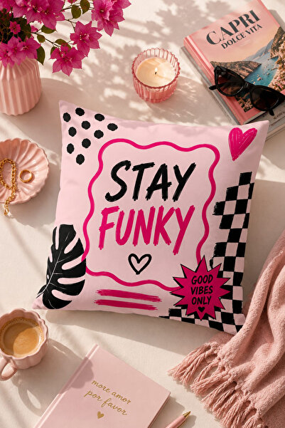 Bertille Home Pop Art Series Double-Sided Digital Printed Throw Pillow Cover