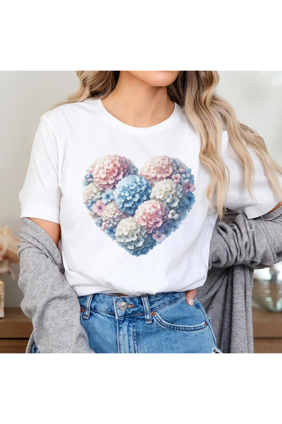 Orielle Tricou Inimă Pastel