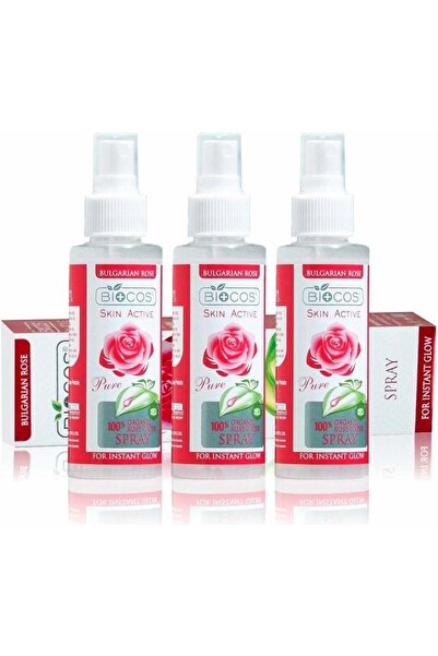 BIOCOS Organic Rose Water Spray – Hydrating Toner, Reduces Redness & Tightens...