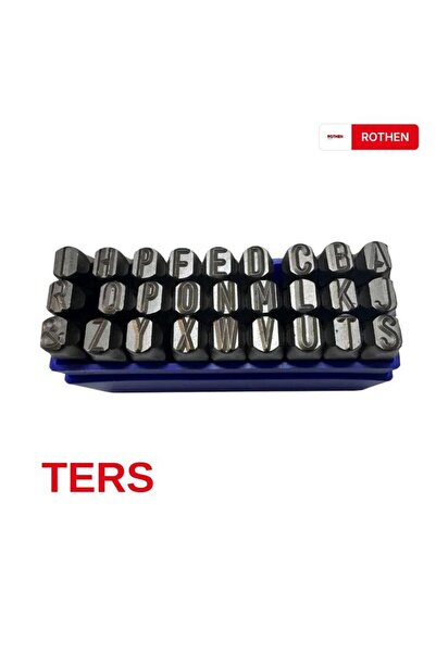 rothen 6 mm TERS HARF TAKIMI