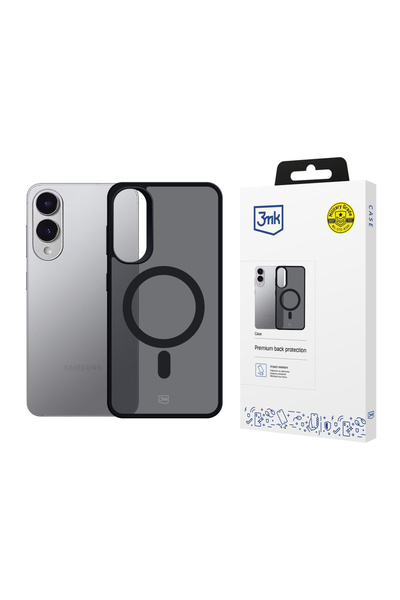 3MK Husă MagSafe MagCase pentru Samsung Galaxy S25 Edge - Negru