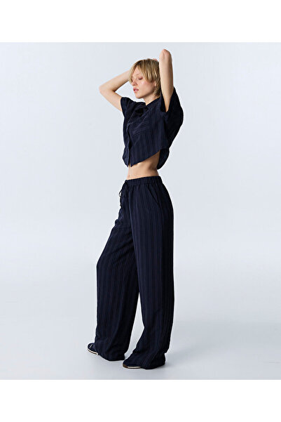 Twist ELASTİK BEL ÇİZGİLİ PANTOLON