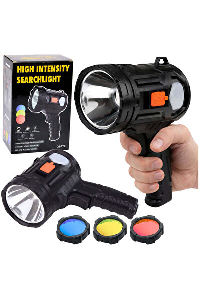 LEAN Lanternă LED puternică, cu 6 moduri, 19 cm, 27711