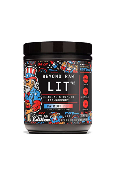 GNC Pre-Workout cu Aroma de Patriot Pop Editie Limitata 453g