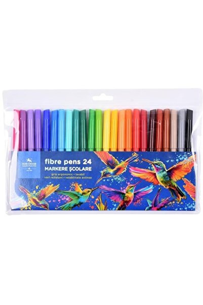 Koh-i Noor Carioci Colibri, 24 culori/set, Koh-I-Noor