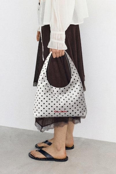 vo ce studios Polka Dot Edition - White