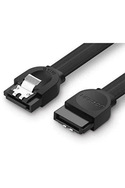 Ugreen Cablu pentru transfer de date US217, 2x SATA, 450Mbps, 50cm, Negru