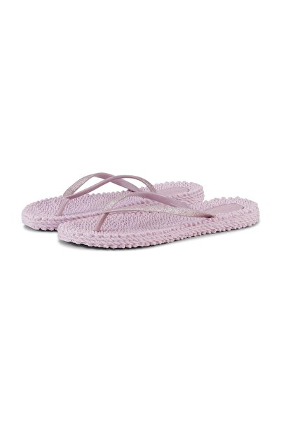 Ilse Jacobsen Mauve Shadows Cheerful01 - Mor Simli Parmak Arası Terlik