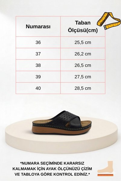 Akım Glazed Detailed Padded Sole Summer Women's Slippers - Cross-Strapped Anatomical Slippers + Socks Gift