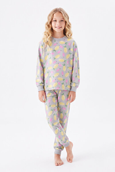 MODANINO Girl's 100% Cotton and Printed Pajama Set 3-13 Years 12738Is