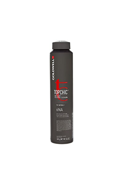 GOLDWELL TopChic, Vopsea de păr permanentă, 6NA Blond cenușiu închis, 250 ml