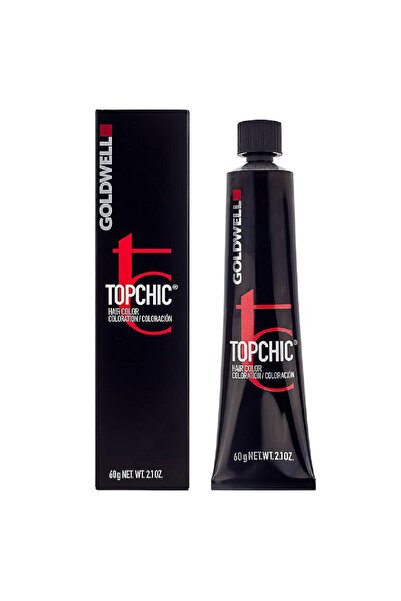 GOLDWELL TopChic, Vopsea de păr permanentă, 5BP Pearly Couture Brown Mid, 60 ml