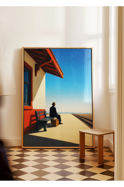 ARTHOUSECOLLECTIVE Mirni trenutak - Između dva putovanja - Neuramljen poster