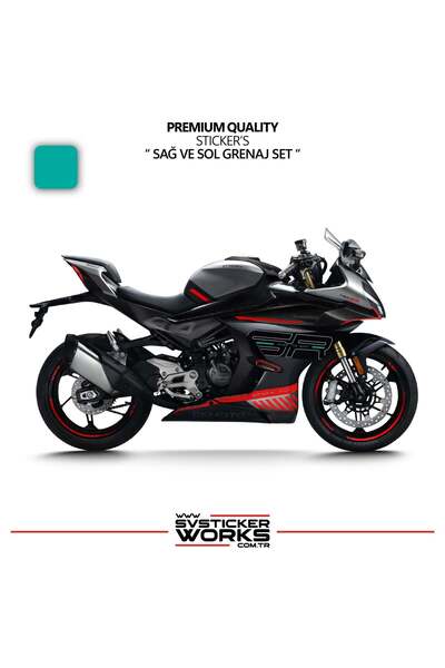 ARONA CFMOTO 450SR ملصق جريناج مجموعة اليسار الأيمن نموذج ملصق ملصق عالي الجودة