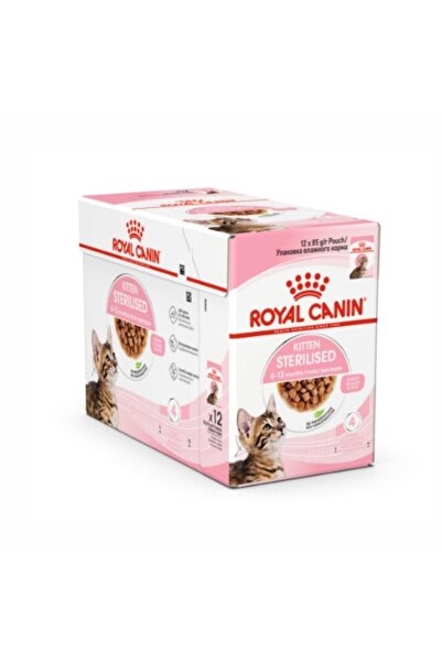 Royal Canin Kitten Gravy Kısırlaştırılmış Yavru Kedi Konservesi 85 Gr x 12 Adet