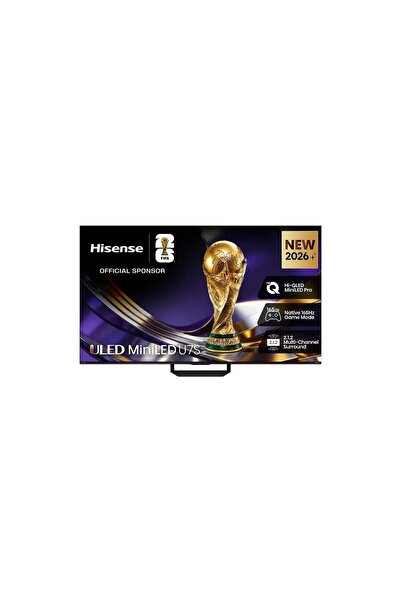 Hisense 65U7S ULED 65" MiniLED 4K Smart TV, 144Hz Game Mode, Dolby Vision IQ