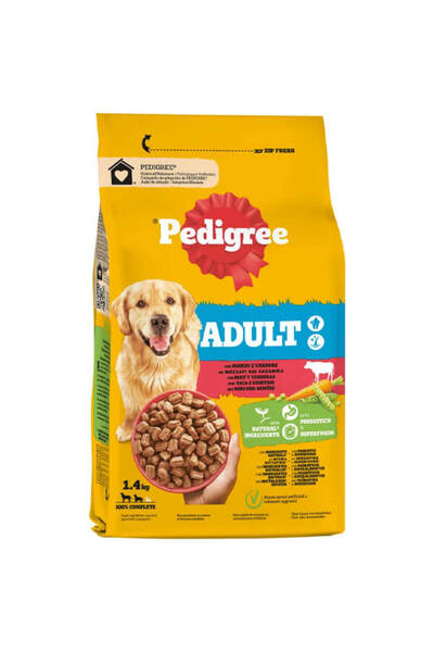 Pedigree ΣΚΥΛΟΤΡΟΦΗ 1,4kg ADULT - (ΜΟΣΧΑΡΙ ΚΑΙ ΛΑΧΑΝΙΚΑ)